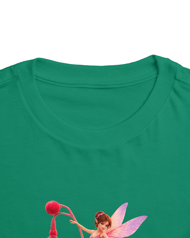 "Fuchsia Fairy" Toddler Short Sleeve Tee