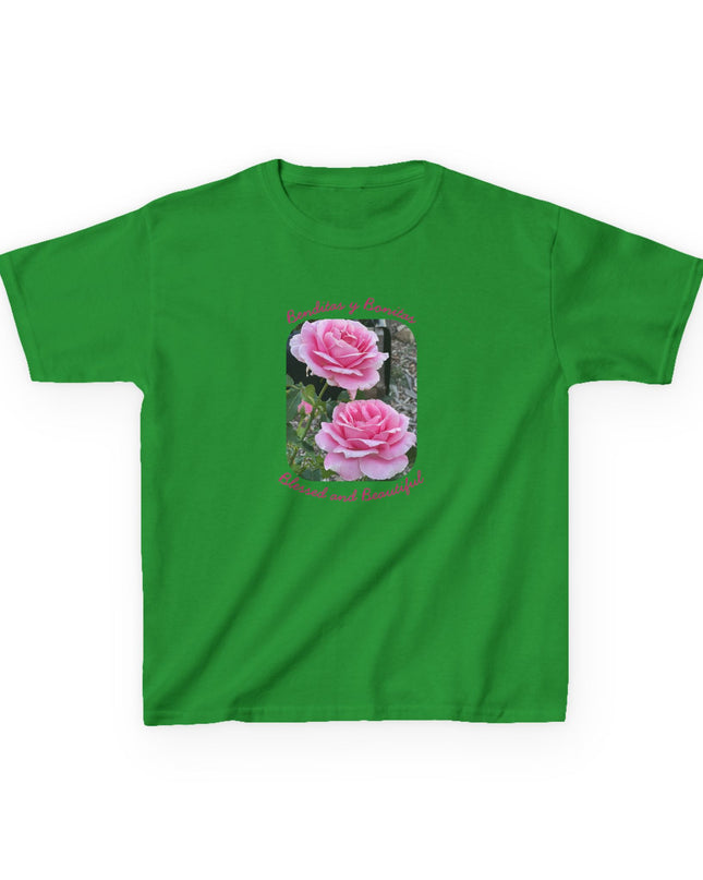 "Blessed and Beautiful" Kids Heavy Cotton Tee