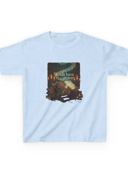 "Words Have Power" Kids Heavy Cotton Tee