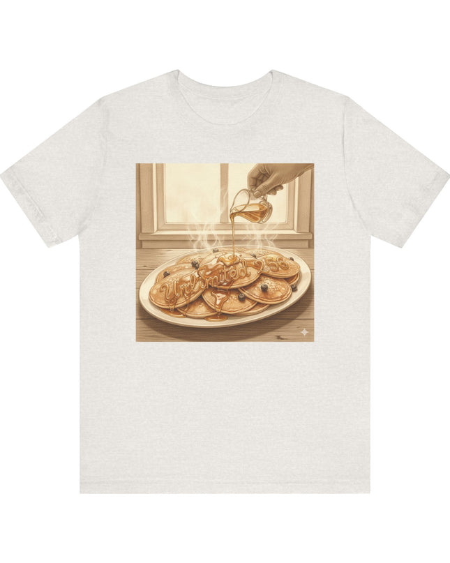 "Pancakes with Syrup" Unlimited 256 Unisex Jersey Short Sleeve Tee