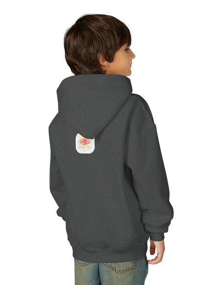 "My Mother Says I am Royalty" Youth Heavy Blend Hooded Sweatshirt
