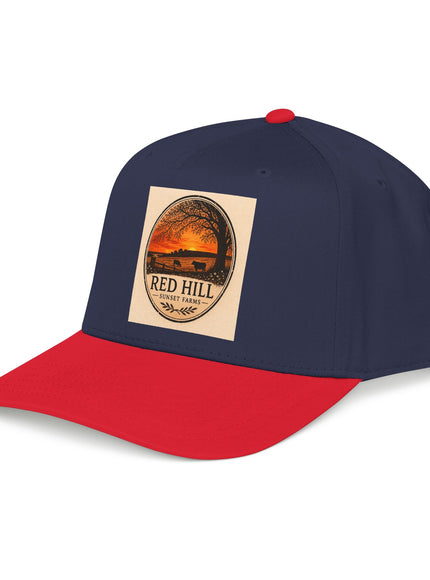 "Red Hill Sunset Farms" Mid Profile Baseball Cap