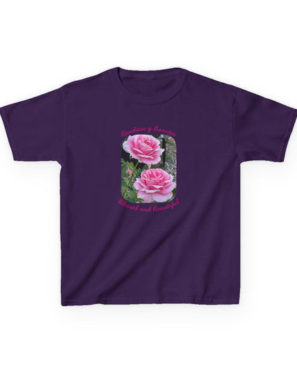 "Blessed and Beautiful" Kids Heavy Cotton Tee