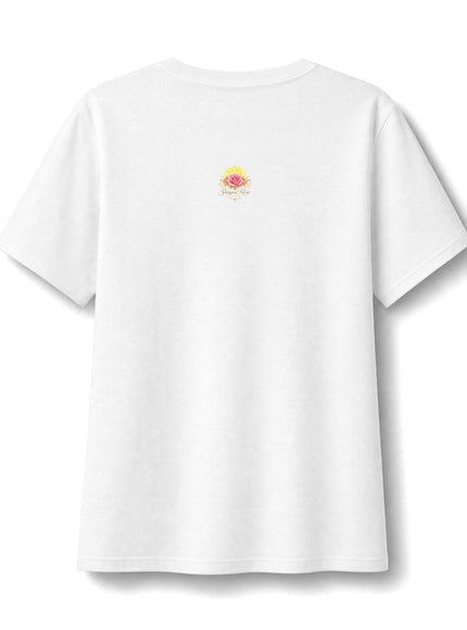 "Bendita y Bonita" Women's Relaxed Jersey Short Sleeve V-Neck Tee