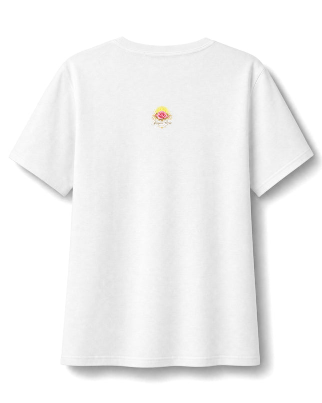 "Bendita y Bonita" Women's Relaxed Jersey Short Sleeve V-Neck Tee