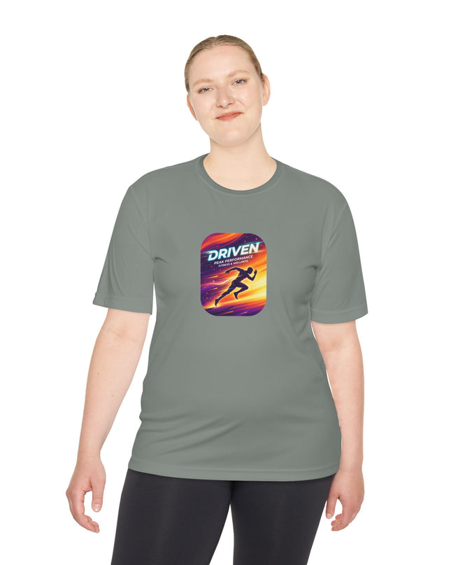 "Driven" Unisex Moisture Wicking Tee