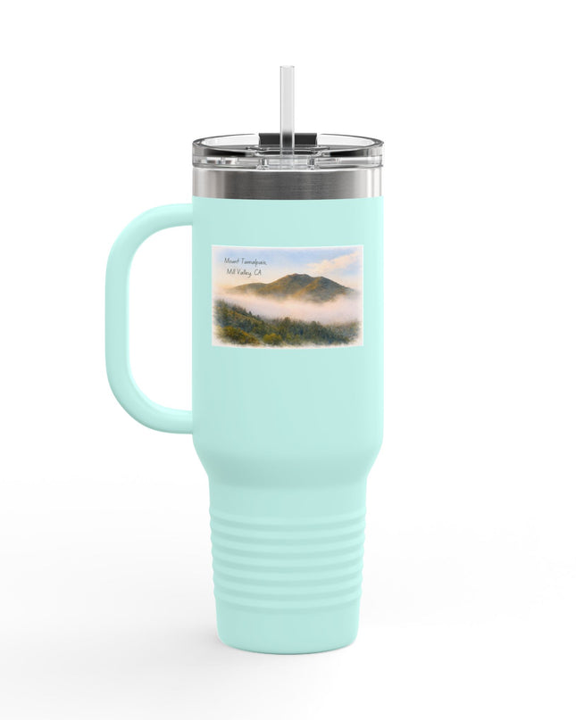 "Mount Tamalpais, Mill Valley, California" Insulated Travel Mug, 40oz