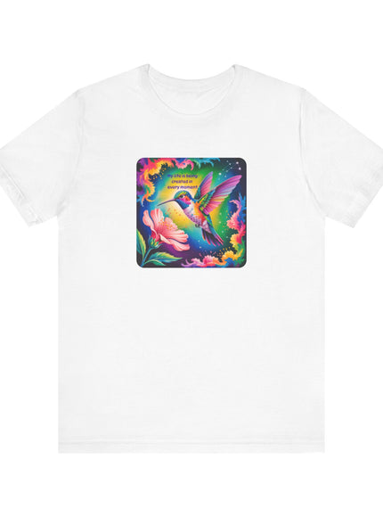 "My Life is Being Created in Every Moment" Unisex Jersey Short Sleeve Tee