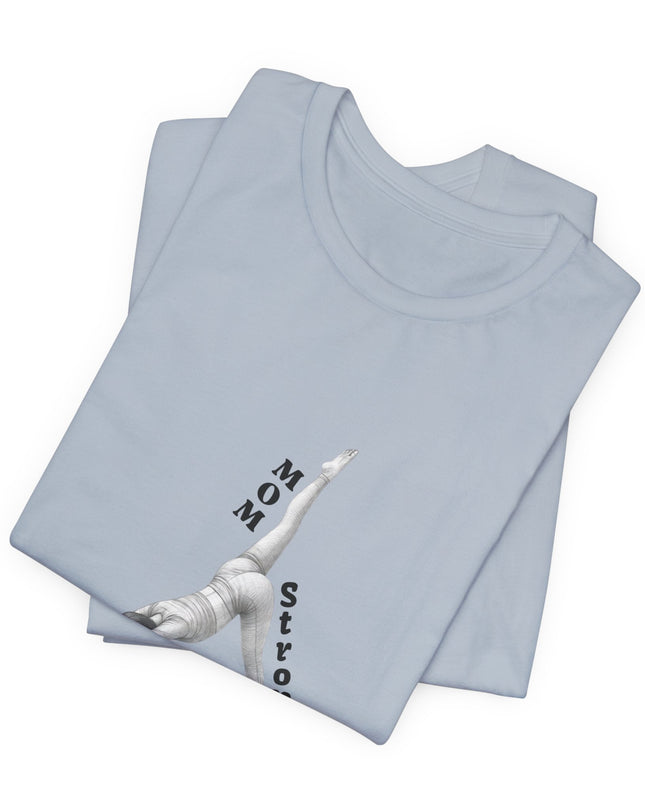 "Mom Strong Pilates" Unisex Jersey Short Sleeve Tee
