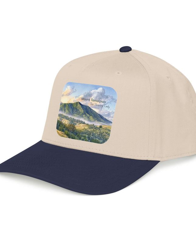 "Mount Tamalpais, the Sleeping Lady" Mid Profile Baseball Cap