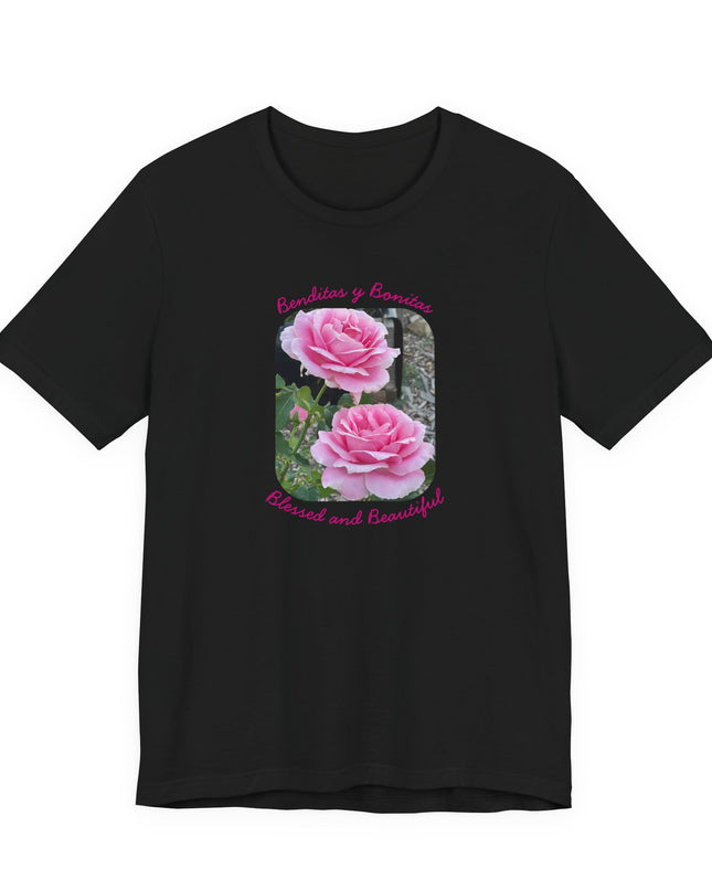 "Blessed and Beautiful" Unisex Jersey Short Sleeve Tee