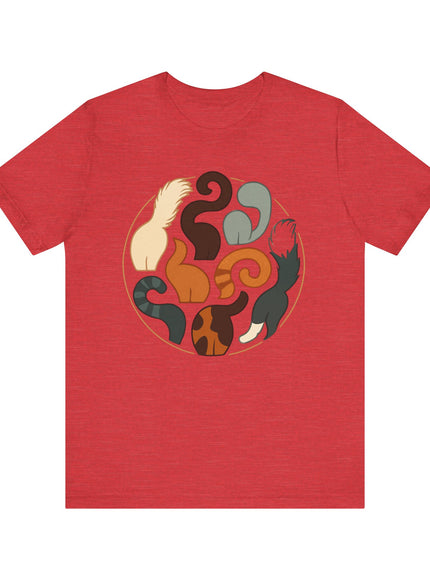 "Cat Tails (image)" Unisex Jersey Short Sleeve Tee