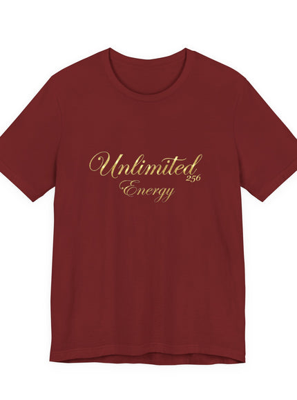 "Unlimited 256 Energy" Unisex Jersey Short Sleeve Tee