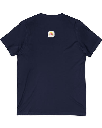 "Blessed and Beautiful" Ladies' V-Neck T-Shirt