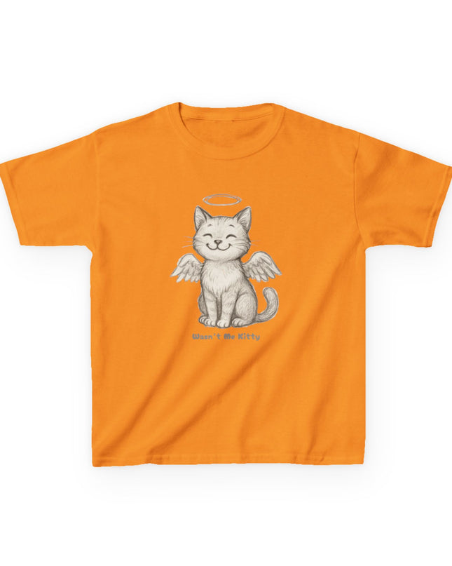 "Wasn't Me Kitty" Kids Heavy Cotton Tee