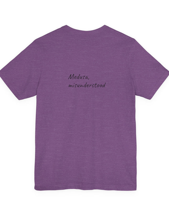 "Medusa, misunderstood" Unisex Jersey Short Sleeve Tee