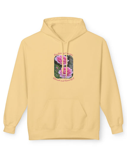"Blessed and Beautiful" Unisex Adult Midweight Softstyle Fleece Hoodie