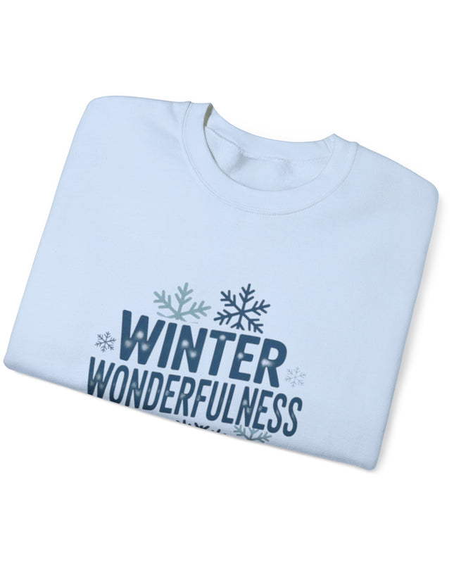"Winter Wonderfulness" Unisex Adult Sweatshirt