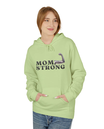 "Mom Strong" Unisex Midweight Softstyle Fleece Hoodie