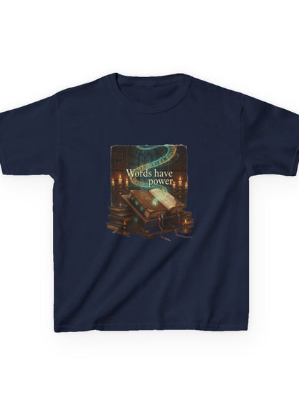 "Words Have Power" Kids Heavy Cotton Tee