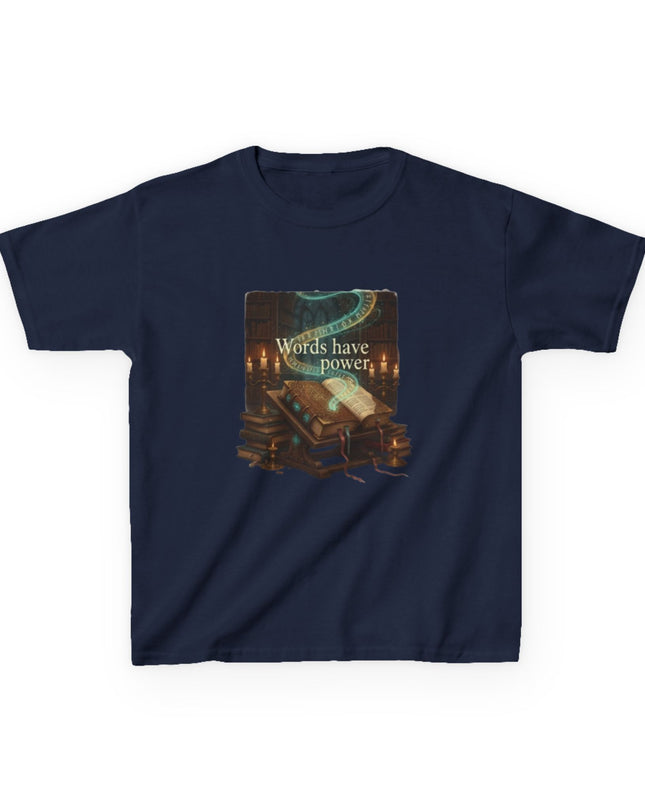 "Words Have Power" Kids Heavy Cotton Tee