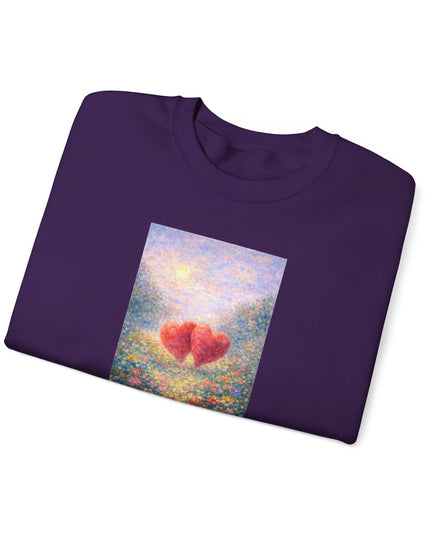 "Valentine's Day - Monet Style" Unisex Adult Sweatshirt