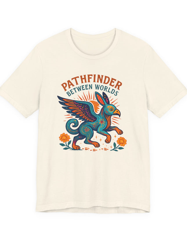 "Pathfinder Between World" Unisex Jersey Short Sleeve Tee