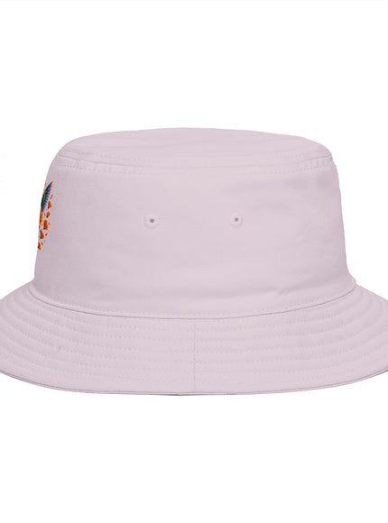 "Hummingbird and Poppies" Bucket Hat