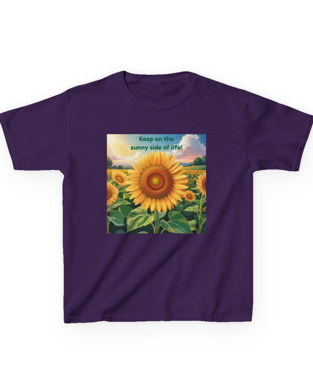 "Keep on the Sunny Side of Life" Kids Heavy Cotton Tee