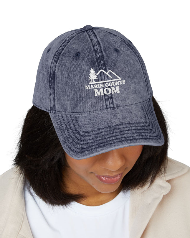 "Marin County Mom" Vintage Cap (Embroidery)