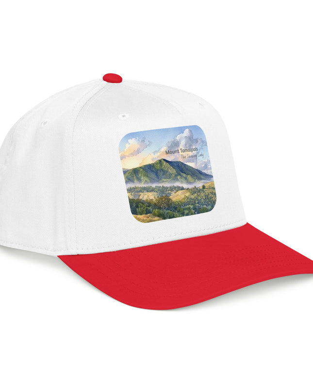 "Mount Tamalpais, the Sleeping Lady" Mid Profile Baseball Cap