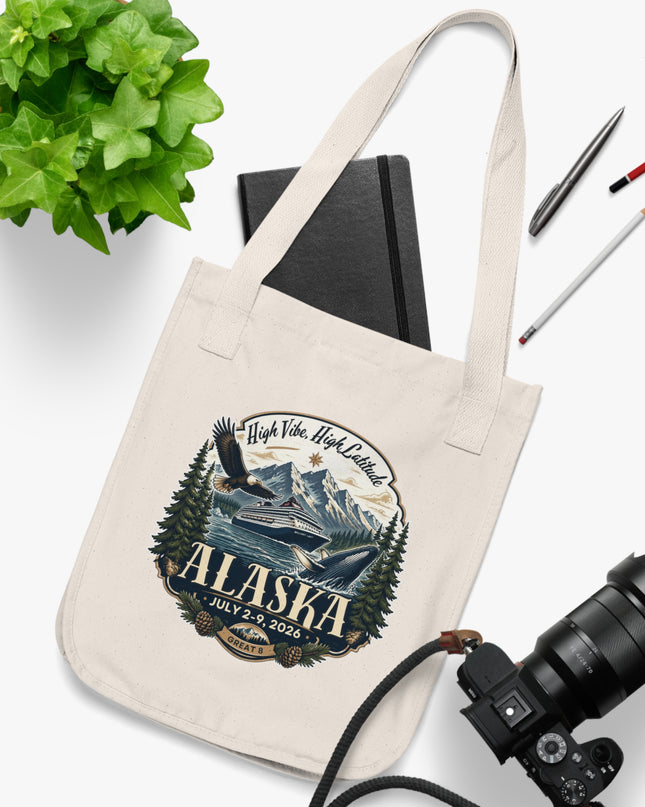 "Alaska" Organic Canvas Tote Bag
