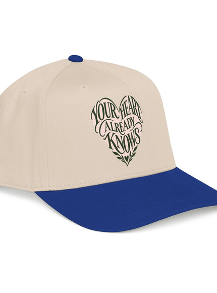 "Your Heart Already Knows" Mid Profile Baseball Cap