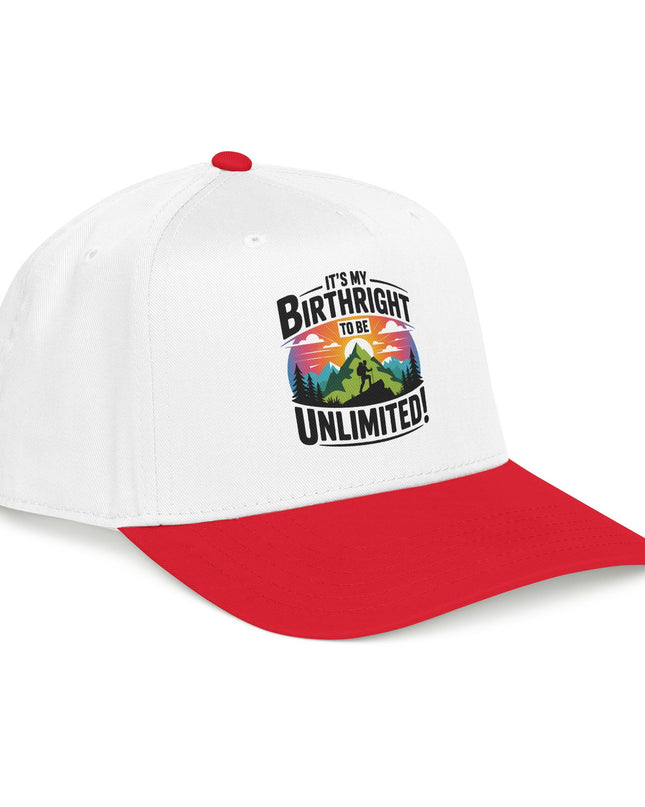 "It's my Birthright to be Unlimited" Mid Profile Baseball Cap