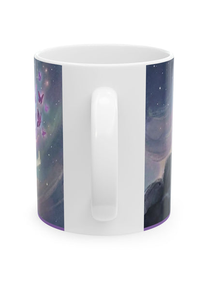 "Be the Rainbow in Someone's Dark Cloud" Ceramic Mug, (11oz, 15oz)