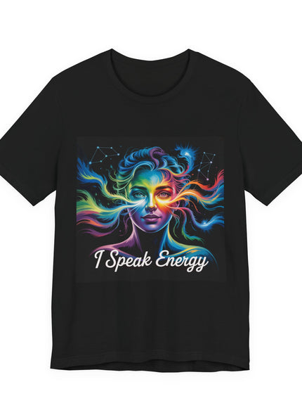 "I Speak Energy, (Energy for Success)" Men's and Women's Jersey Short Sleeve Tee
