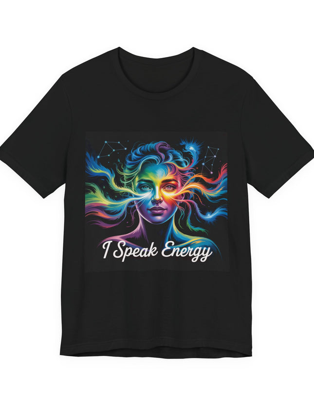 "I Speak Energy, (Energy for Success)" Men's and Women's Jersey Short Sleeve Tee
