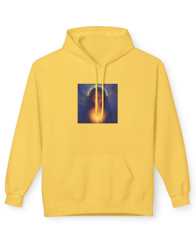 "With the Light Inside of Me" Unisex Midweight Softstyle Fleece Hoodie