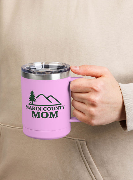 "Marin Country Mom" Coffee Mug Tumbler, 15oz