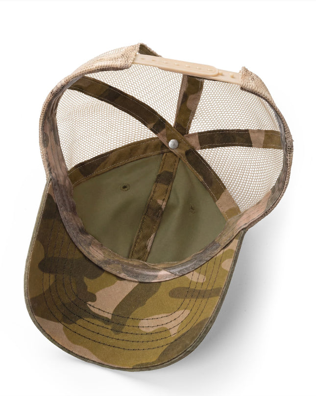 "Love - Andy Warhol Style" Women's Washed Mesh-Back Cap