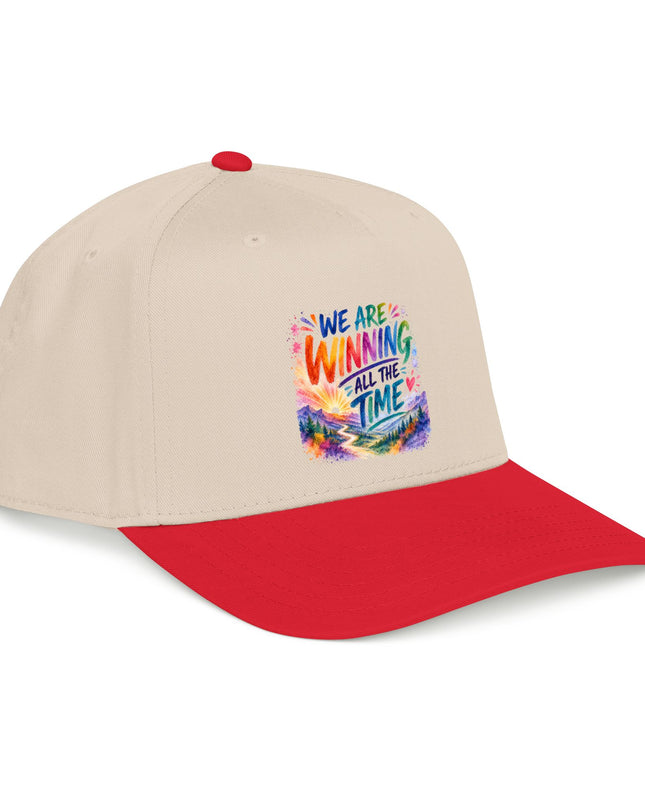"We are Winning all the Time" Mid Profile Baseball Cap