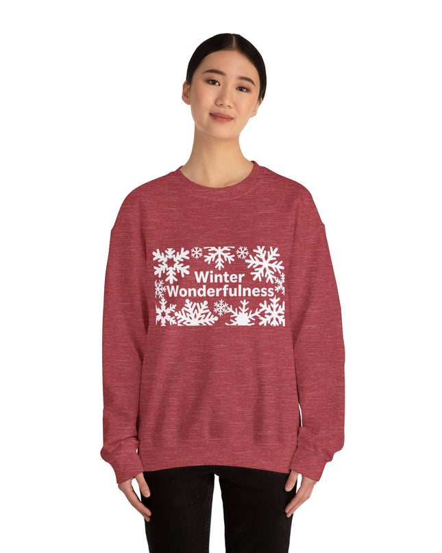 "Winter Wonderfulness" Unisex Adult Sweatshirt