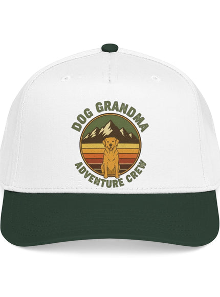 "Dog Grandma Adventure Crew" Mid Profile Baseball Cap