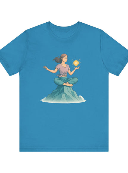 "Mountain Meditation" Unisex Jersey Short Sleeve Tee