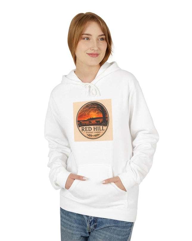 "Red Hill Sunset Farms" Unisex Midweight Softstyle Fleece Hoodie