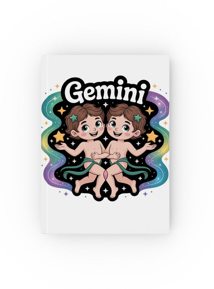 "Gemini" Hardcover Journal