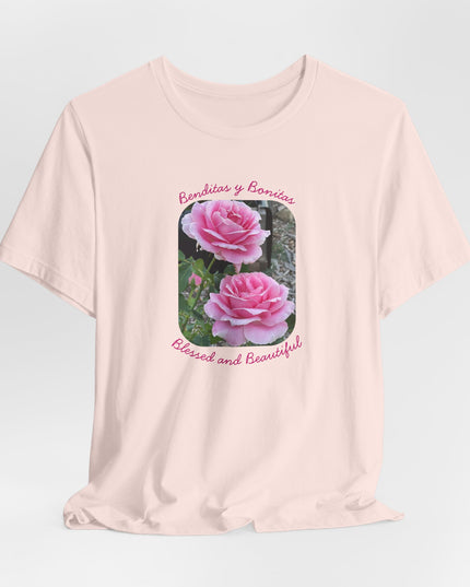"Blessed and Beautiful" Unisex Jersey Short Sleeve Tee