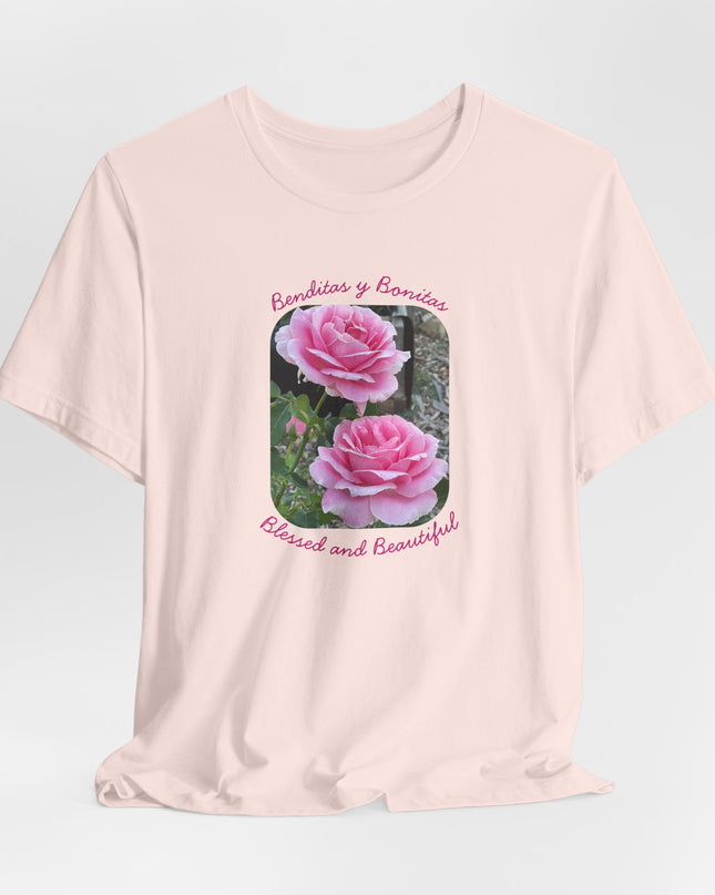 "Blessed and Beautiful" Unisex Jersey Short Sleeve Tee