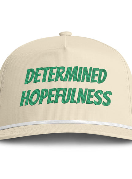 "Determined Hopefulness" Sunwashed Rope Cap