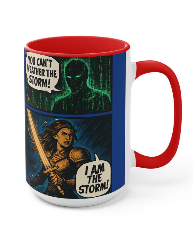 "I Am the Storm" Accent Mug